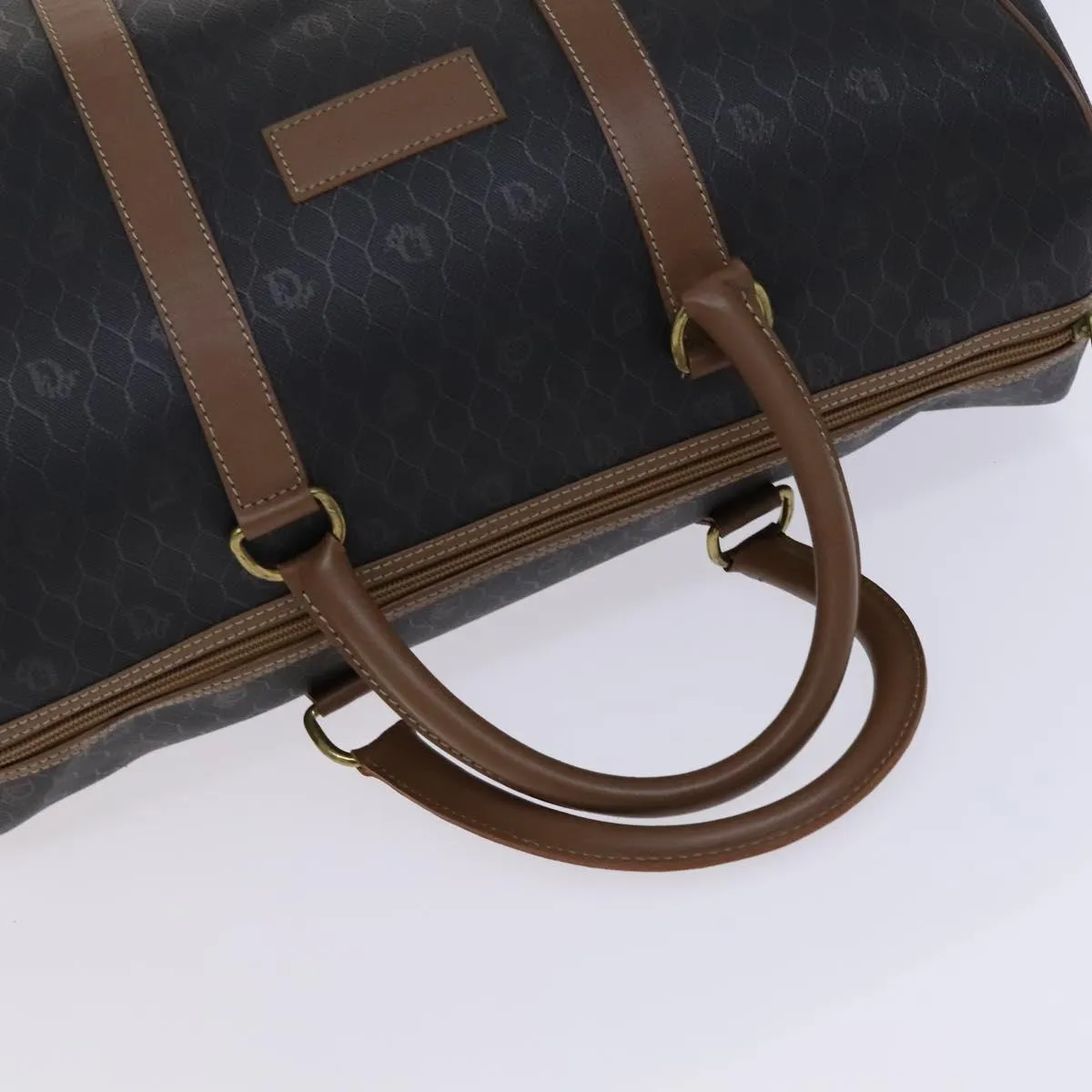Dior Honeycomb Canvas Travel Bag (Pre-Owned)