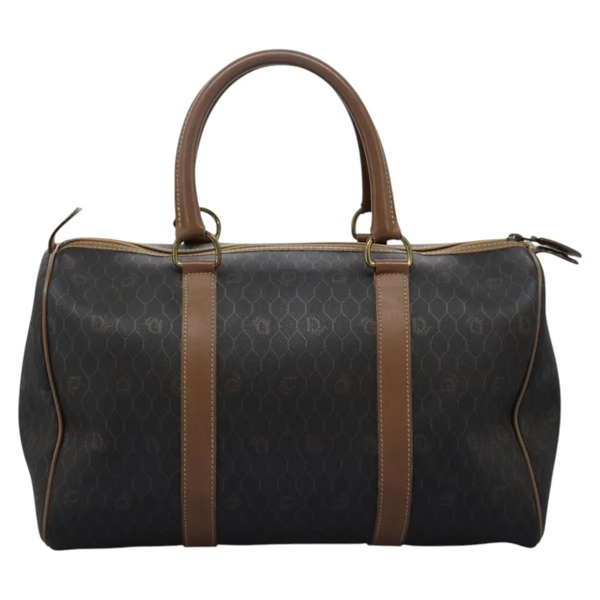 Dior Honeycomb Canvas Travel Bag (Pre-Owned)