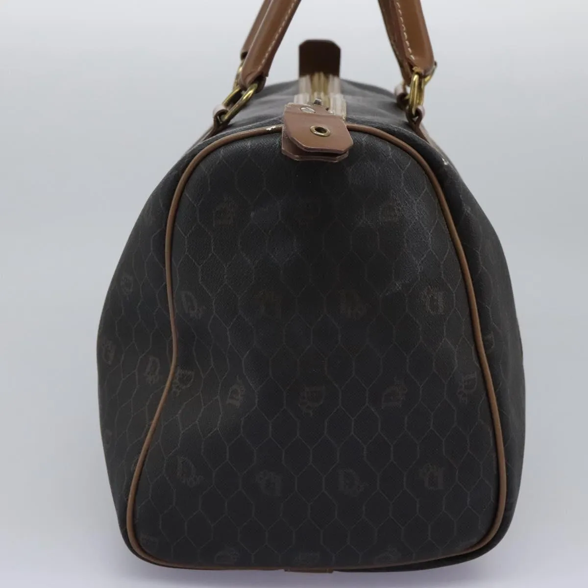 Dior Honeycomb Canvas Travel Bag (Pre-Owned)