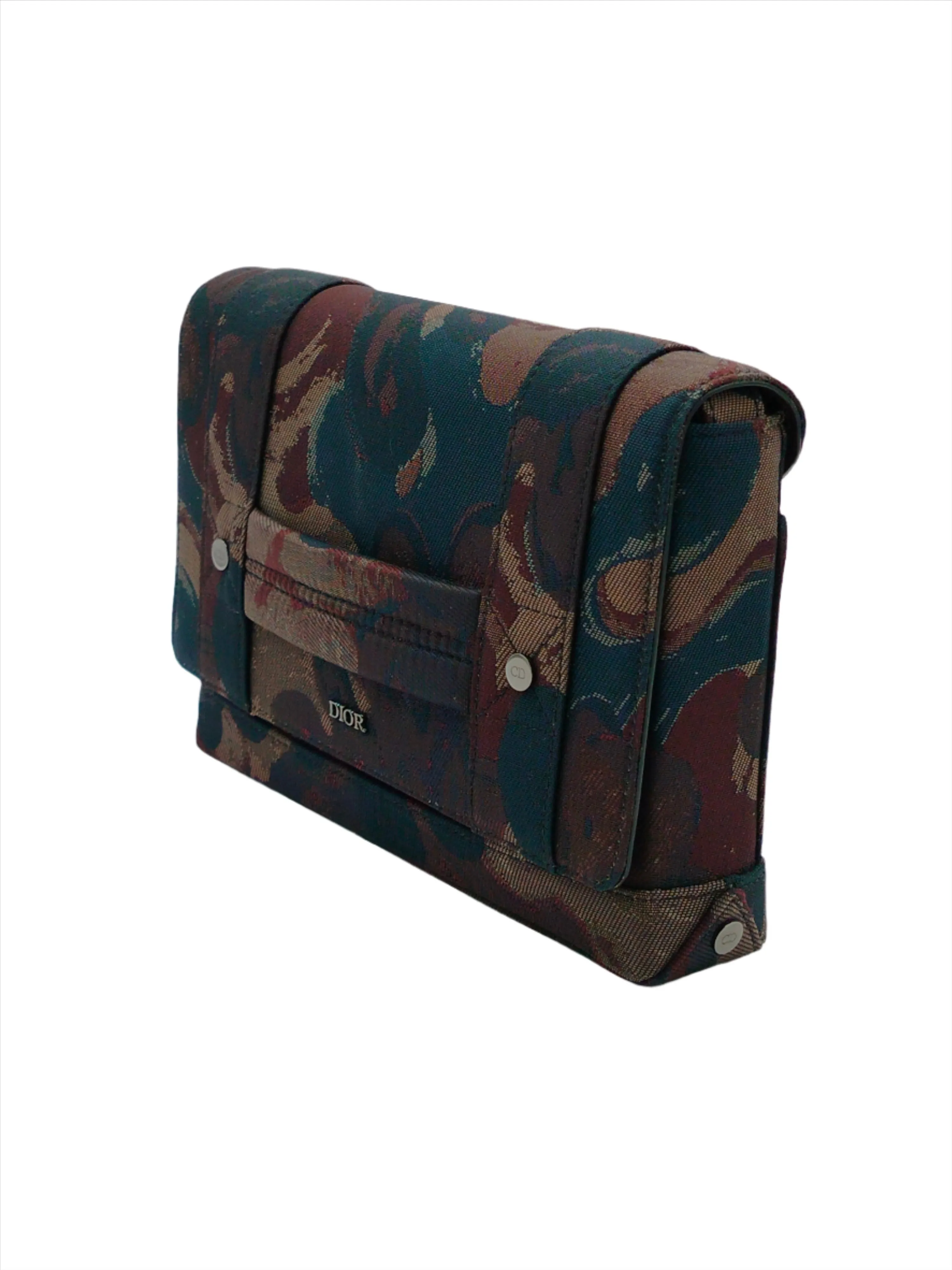 Dior X Peter Doig Brown Shoulder Bag - '10s