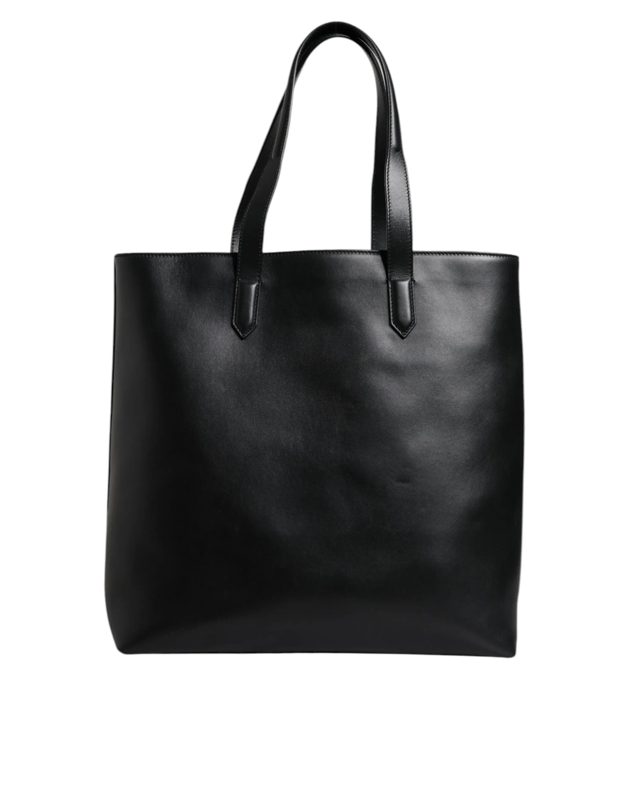 Dolce & Gabbana Calf Leather Shopping Tote Shoulder Men's Bag