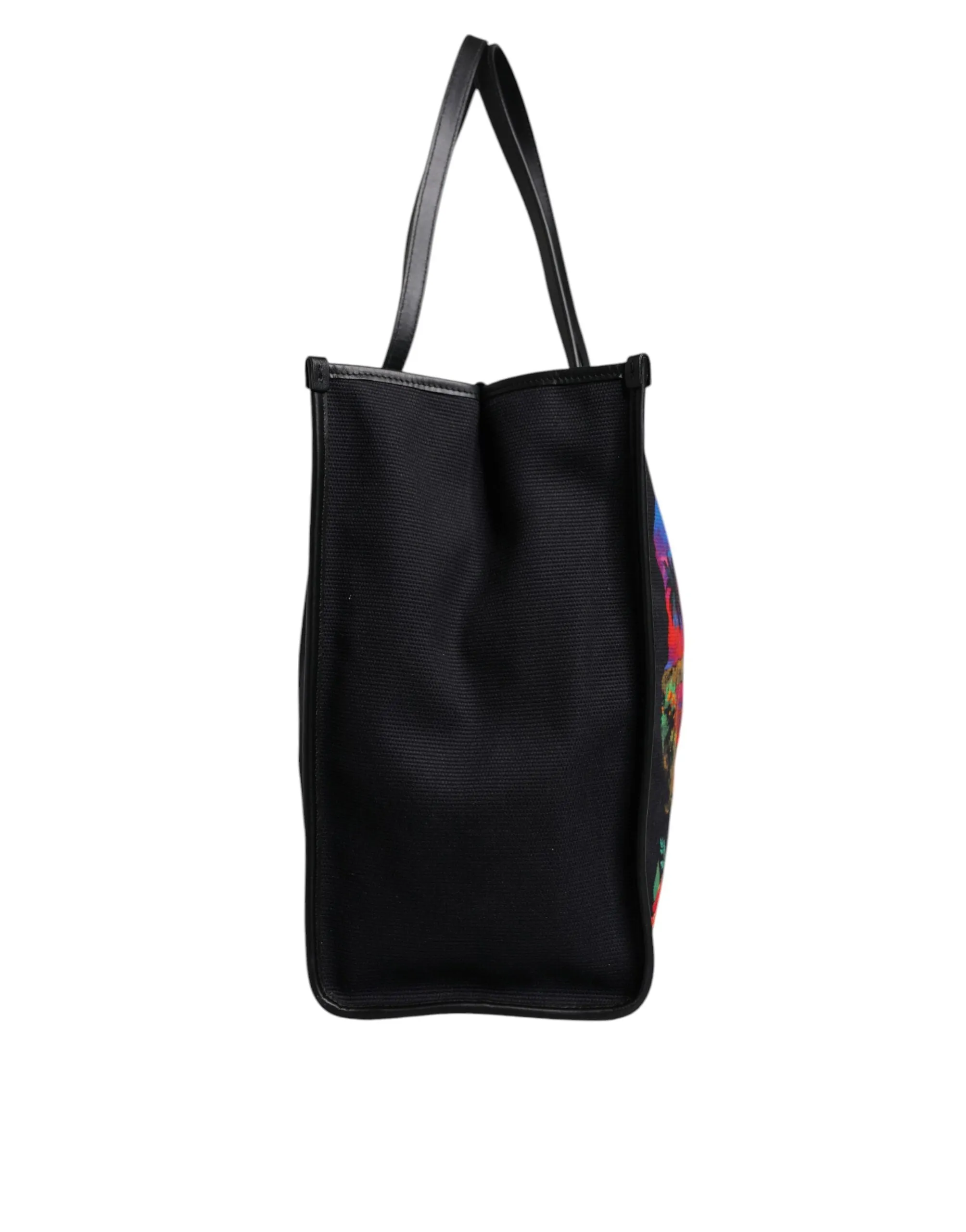 Dolce & Gabbana multi Graphic Printed Top Handle Shopping Tote Men's Bag