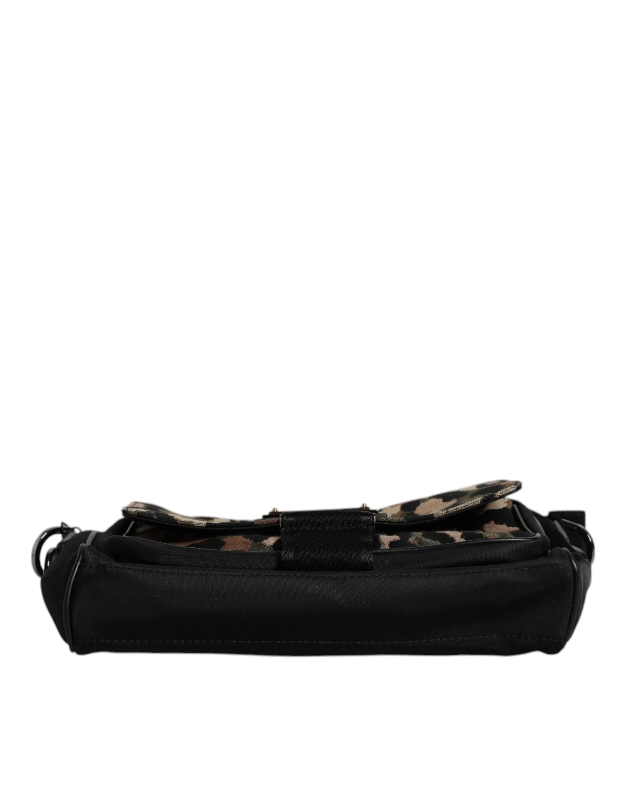 Dolce & Gabbana multi Leopard Jacquard Crossbody Men's Bag (Pre-Owned)
