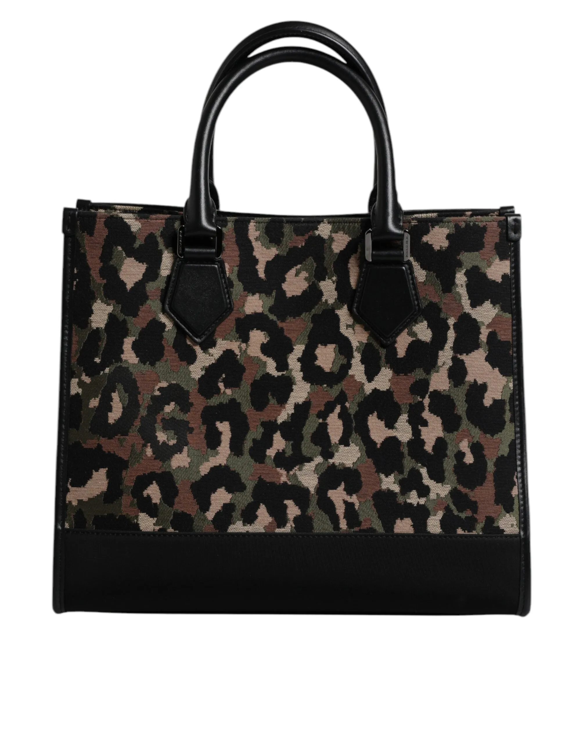 Dolce & Gabbana multi Leopard Shopping Tote Shoulder Men's Bag (Pre-Owned)