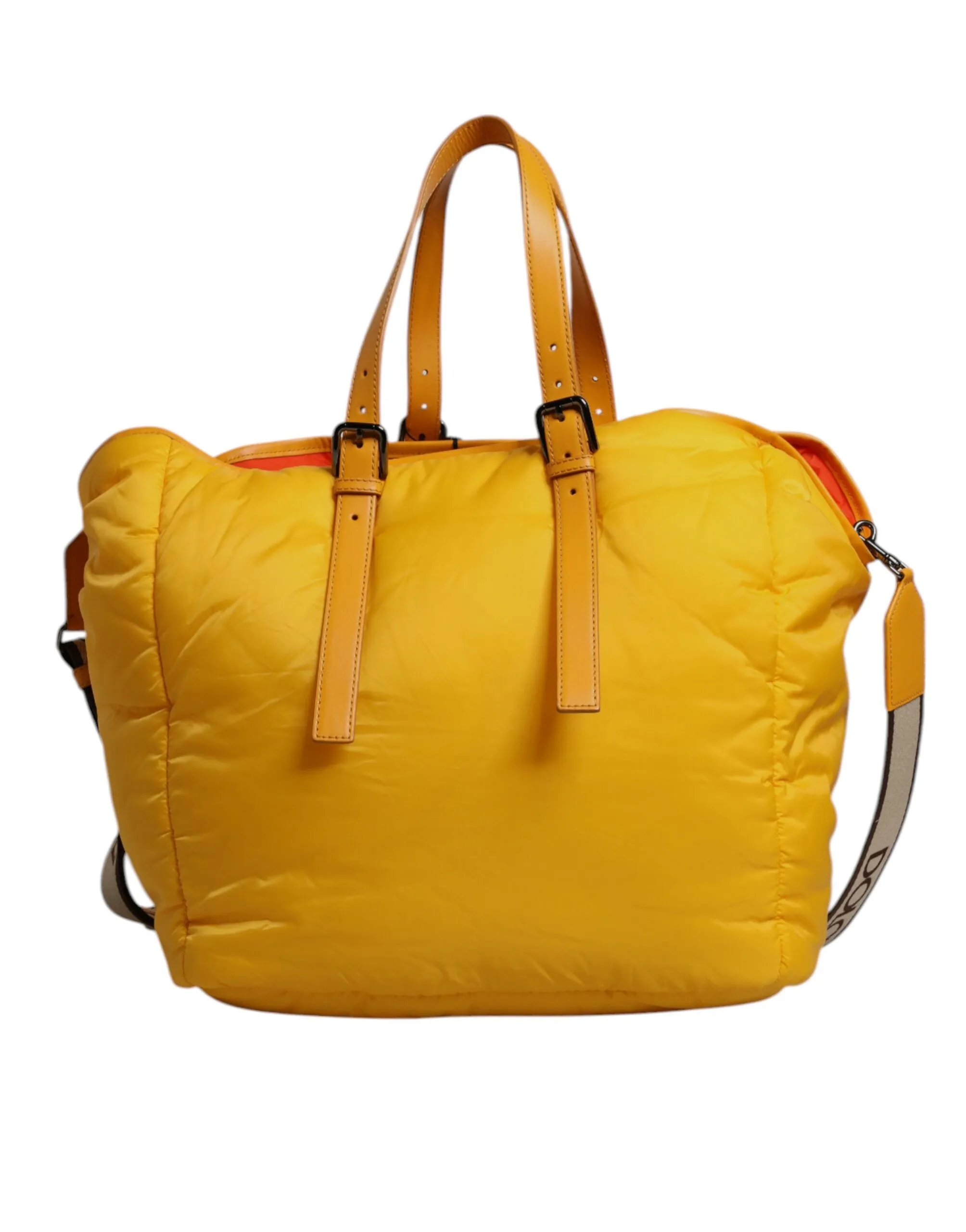 Dolce & Gabbana  Nylon Logo Plaque Hand Shoulder Duffle Men's Bag