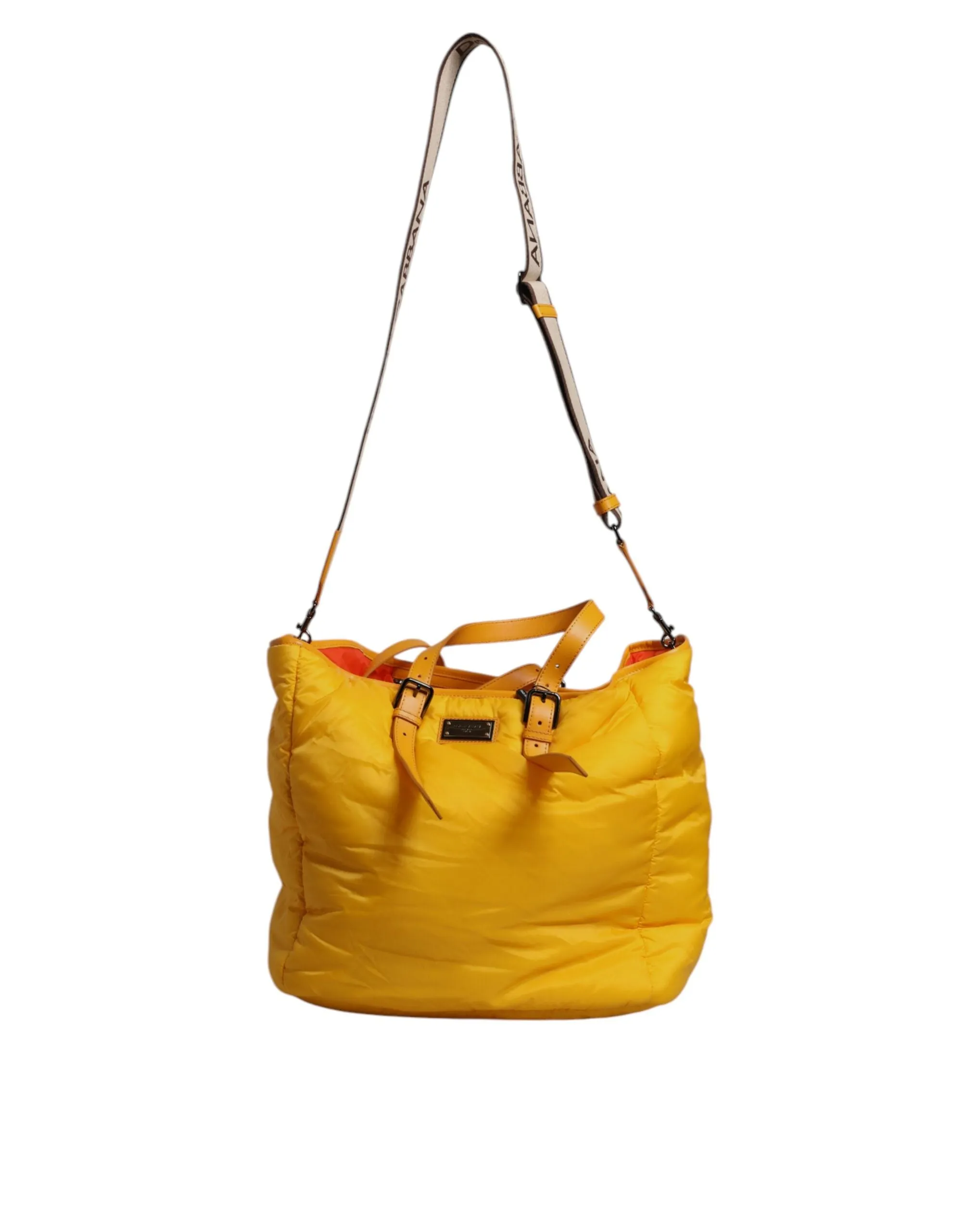 Dolce & Gabbana  Nylon Logo Plaque Hand Shoulder Duffle Men's Bag