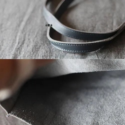 Fashion Gray Womens Soft Leather Tote Bag Womens Leather Tote Bag Purse for Ladies