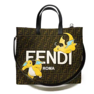 Fendi Canvas Tote Bag (Pre-Owned)
