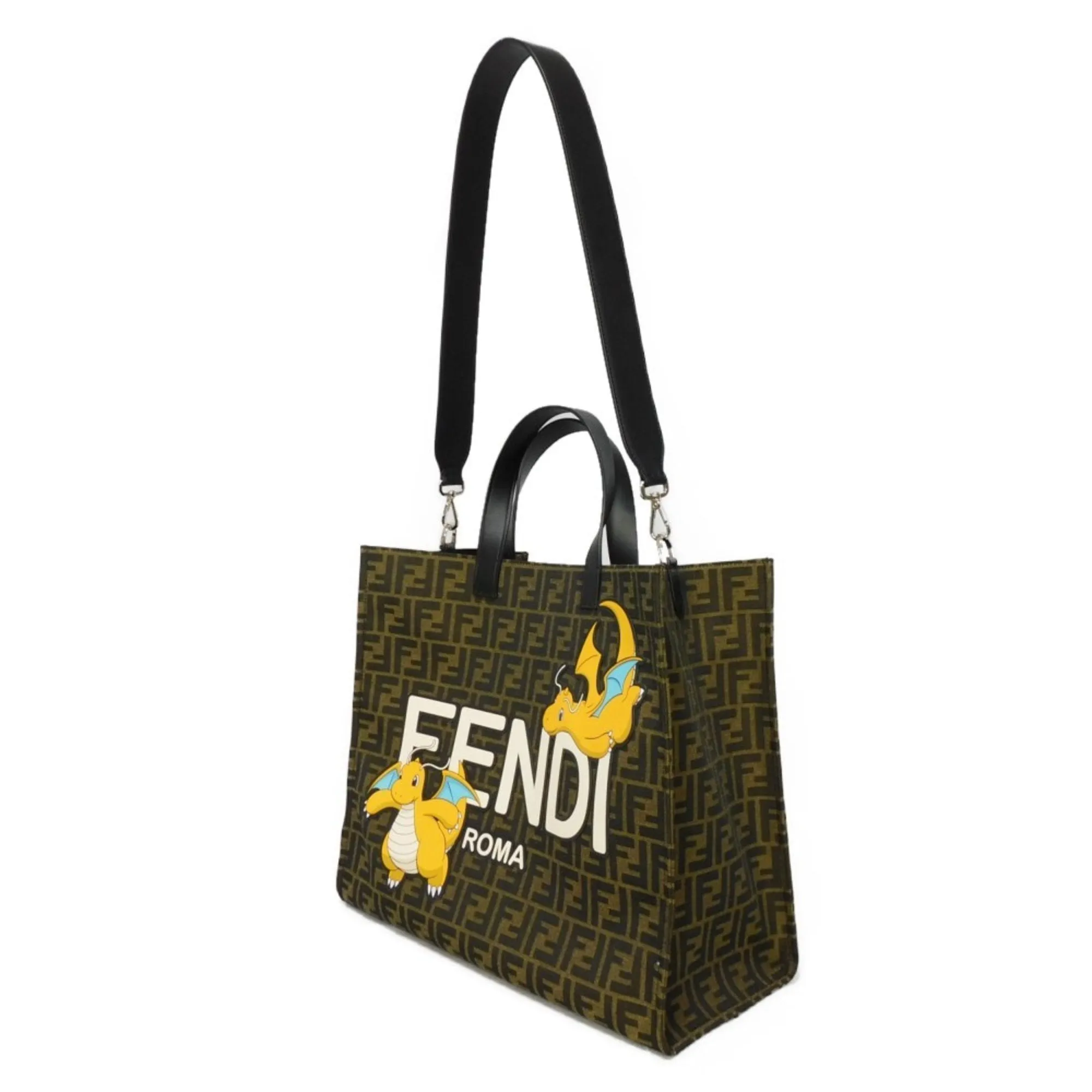 Fendi Canvas Tote Bag (Pre-Owned)