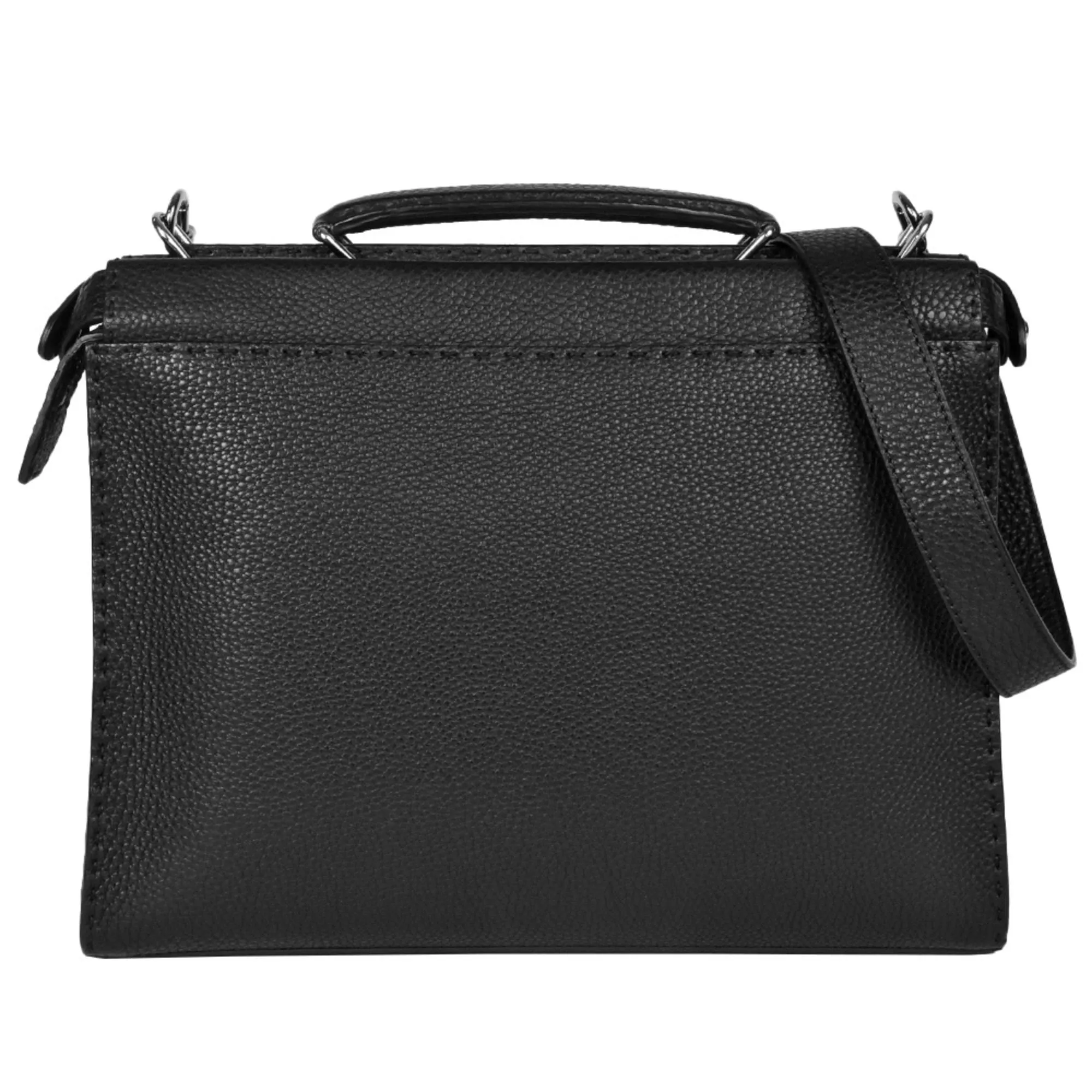 Fendi Selleria Leather Handbag Shoulder Bag (Pre-Owned)