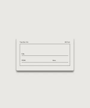 Freja Gift Card