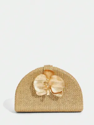 Golden Hour Orchid Clutch
