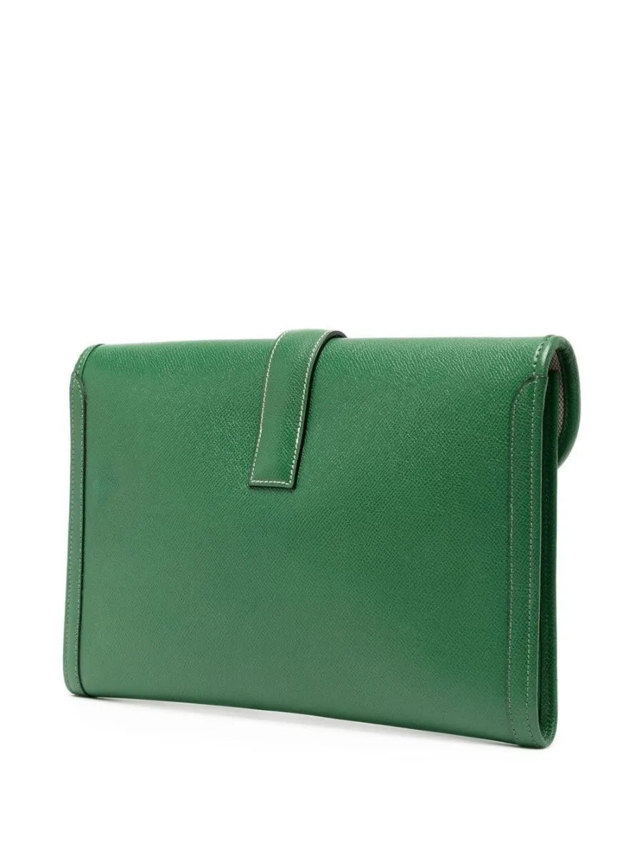 Green Leather Bandana Print Jige PM