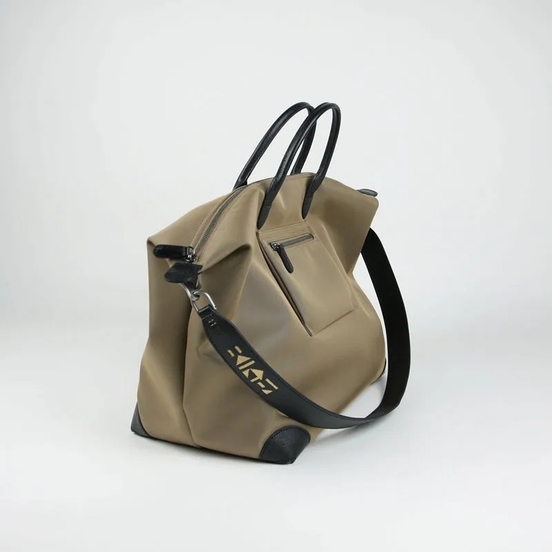 Green Womens Nylon Shoulder Totes Green Womens Nylon Shoulder Handbag Nylon Handbag Purse for Ladies