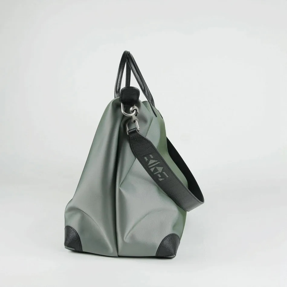 Green Womens Nylon Shoulder Totes Green Womens Nylon Shoulder Handbag Nylon Handbag Purse for Ladies