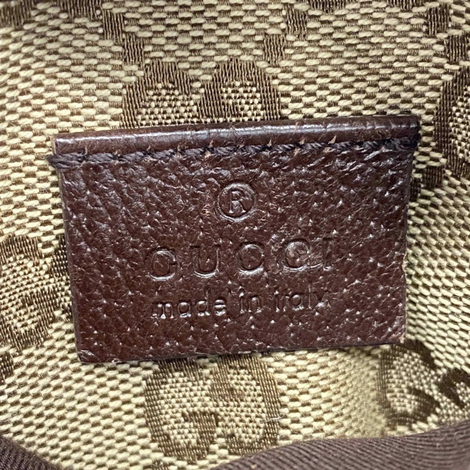 Gucci Canvas Fanny Pack (Pre-Owned)