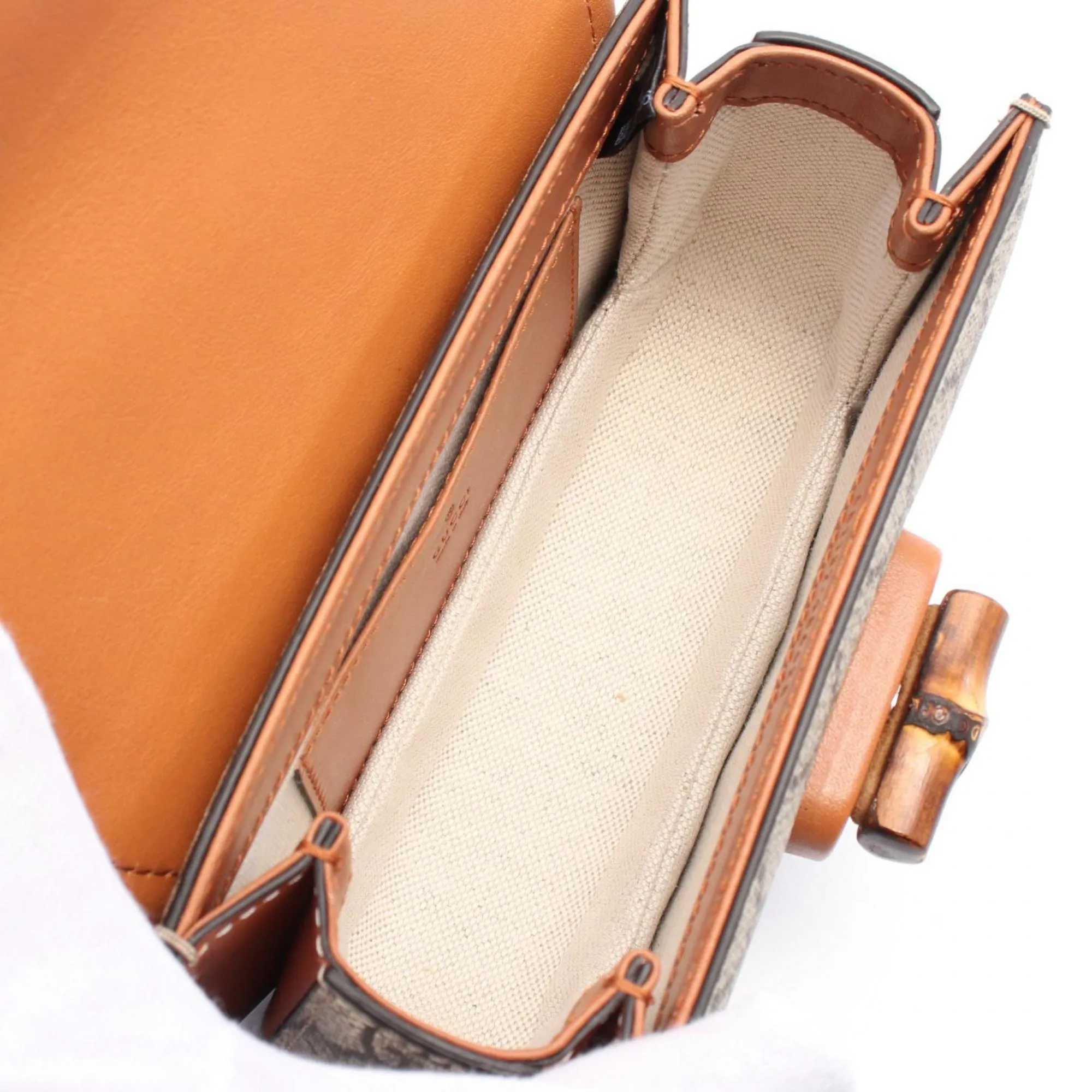 Gucci  Coated Canvas Leather Fanny Pack (Pre-Owned)