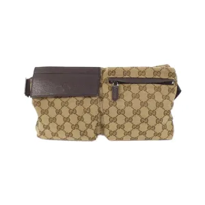 Gucci  Gg Canvas Fanny Pack (Pre-Owned)