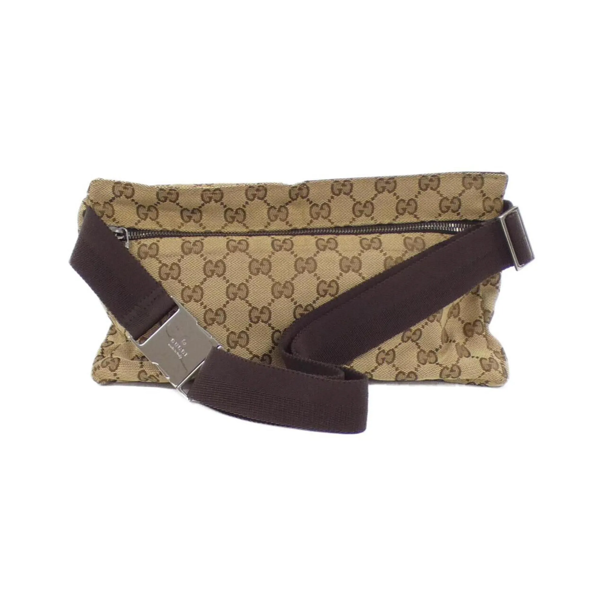 Gucci  Gg Canvas Fanny Pack (Pre-Owned)