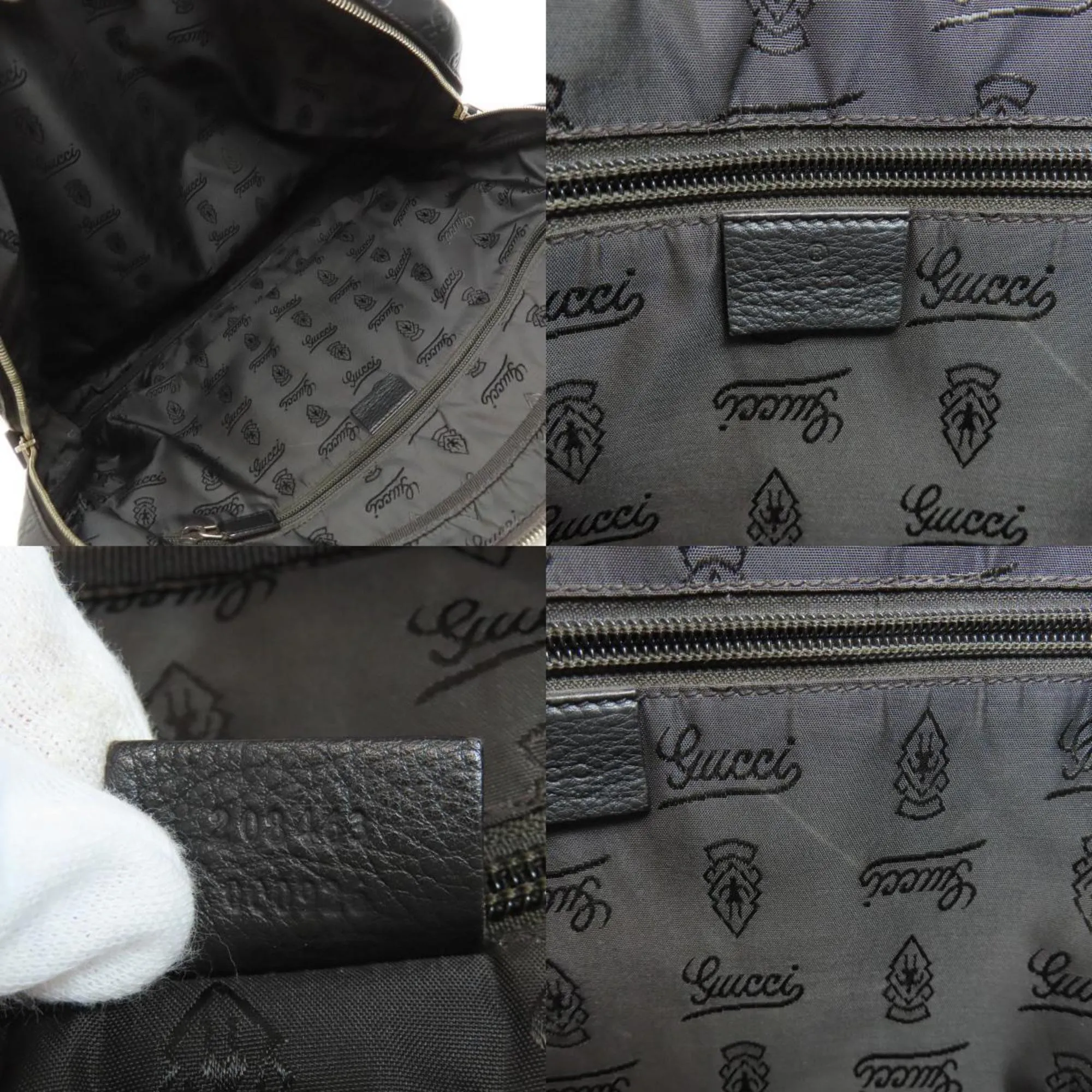Gucci Leather Handbag (Pre-Owned)