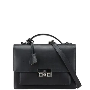 Gucci Leather Handbag Shoulder Bag (Pre-Owned)