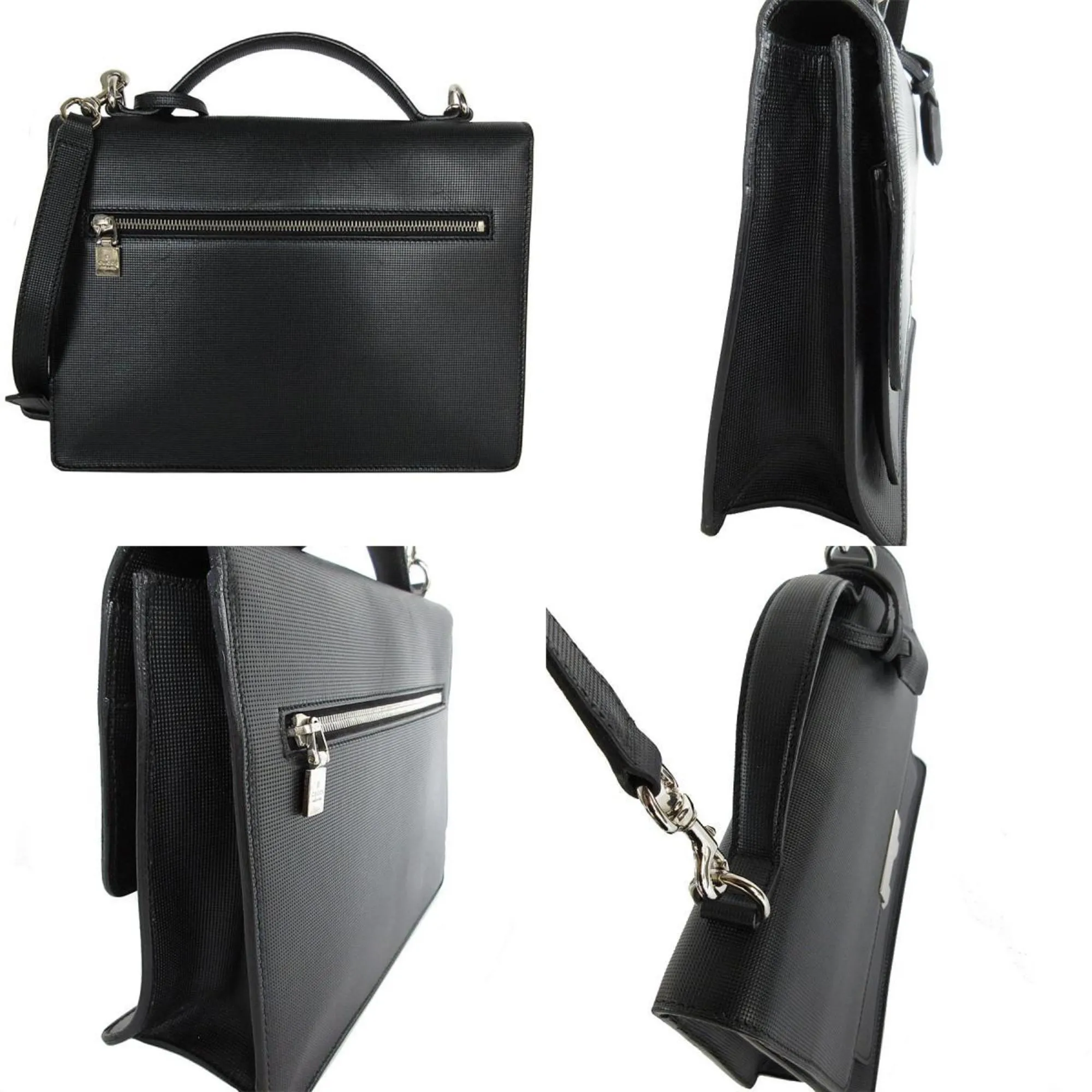 Gucci Leather Handbag Shoulder Bag (Pre-Owned)