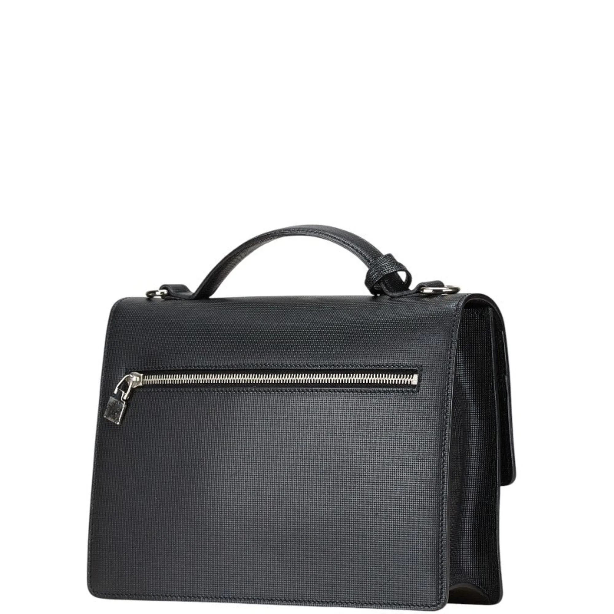 Gucci Leather Handbag Shoulder Bag (Pre-Owned)