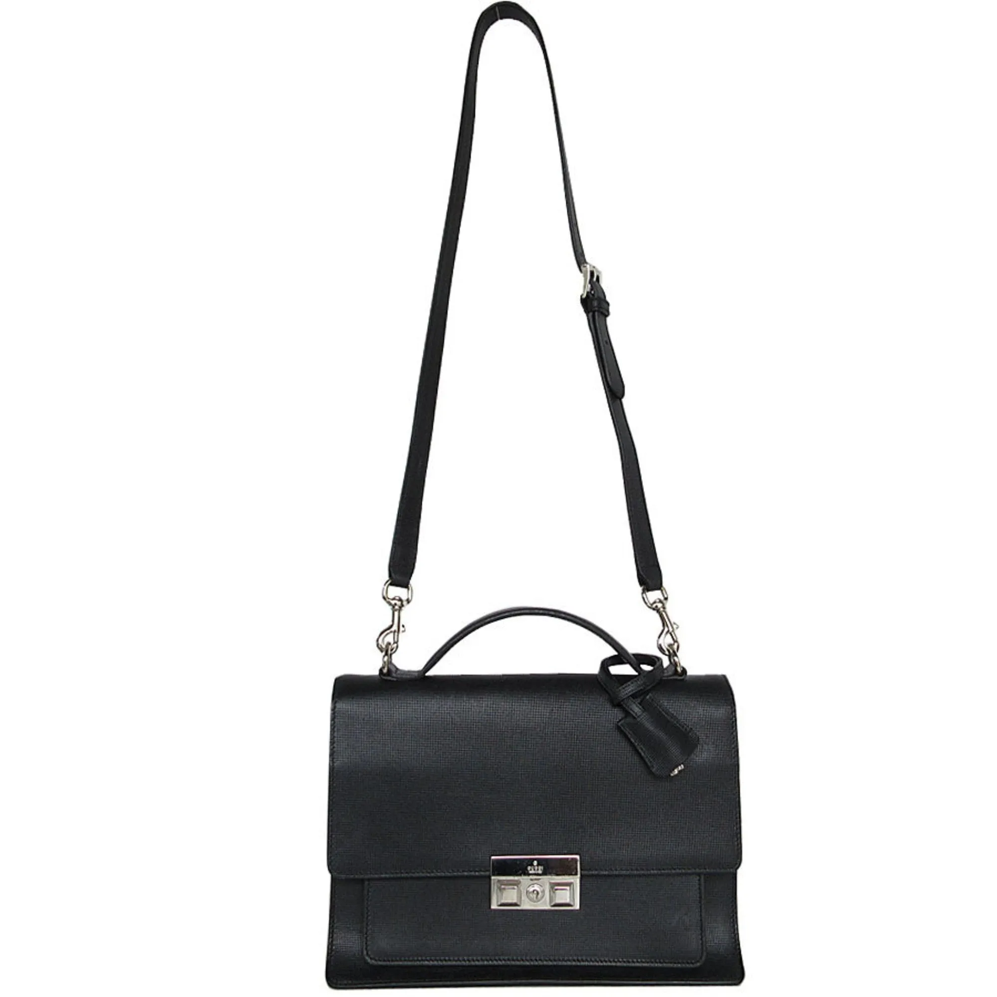 Gucci Leather Handbag Shoulder Bag (Pre-Owned)