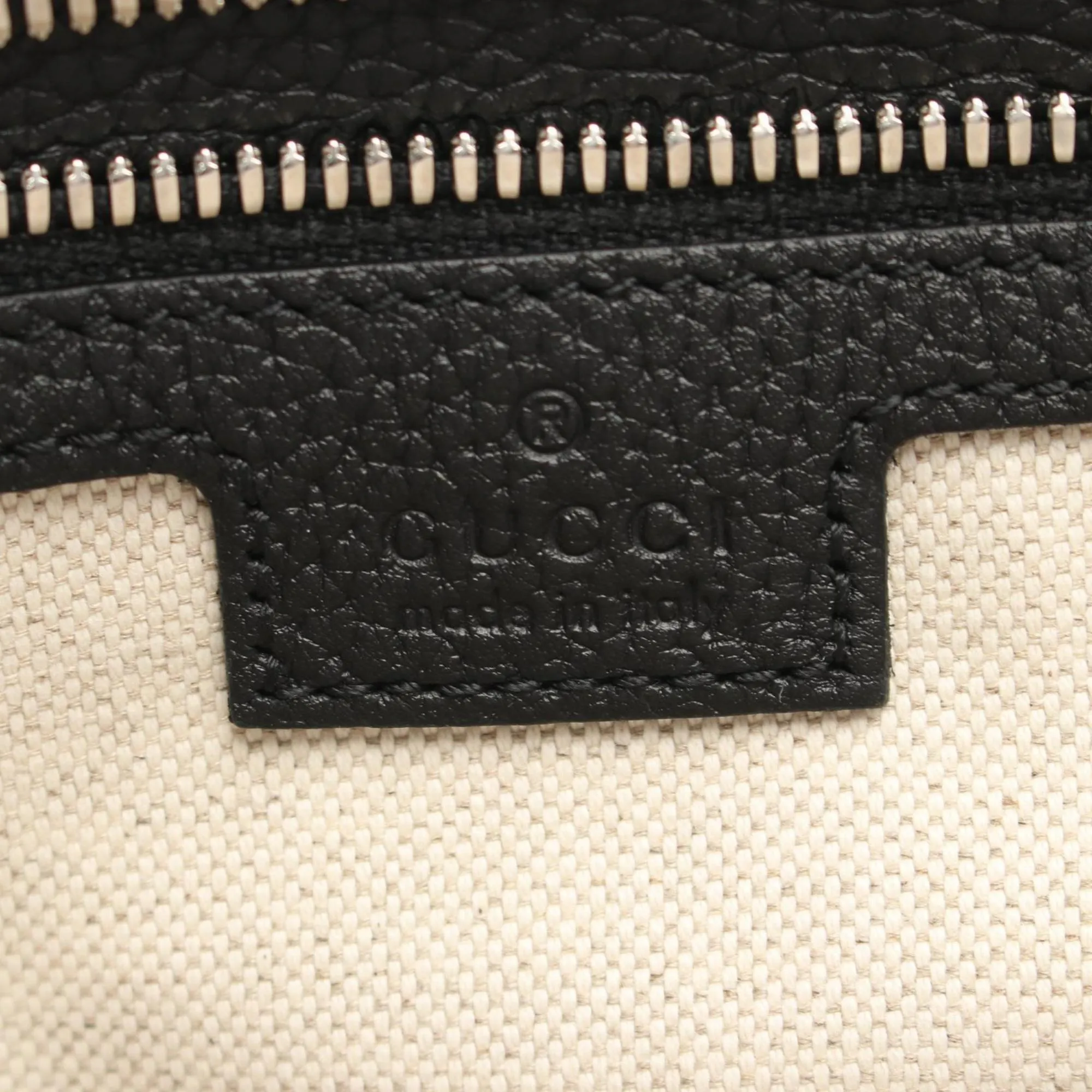 Gucci Leather Messenger Bag Shoulder Bag (Pre-Owned)