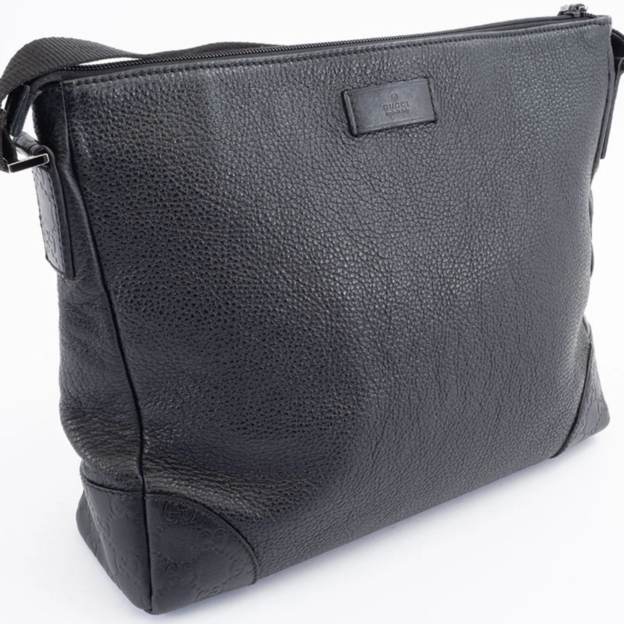 Gucci Leather Shoulder Bag (Pre-Owned)