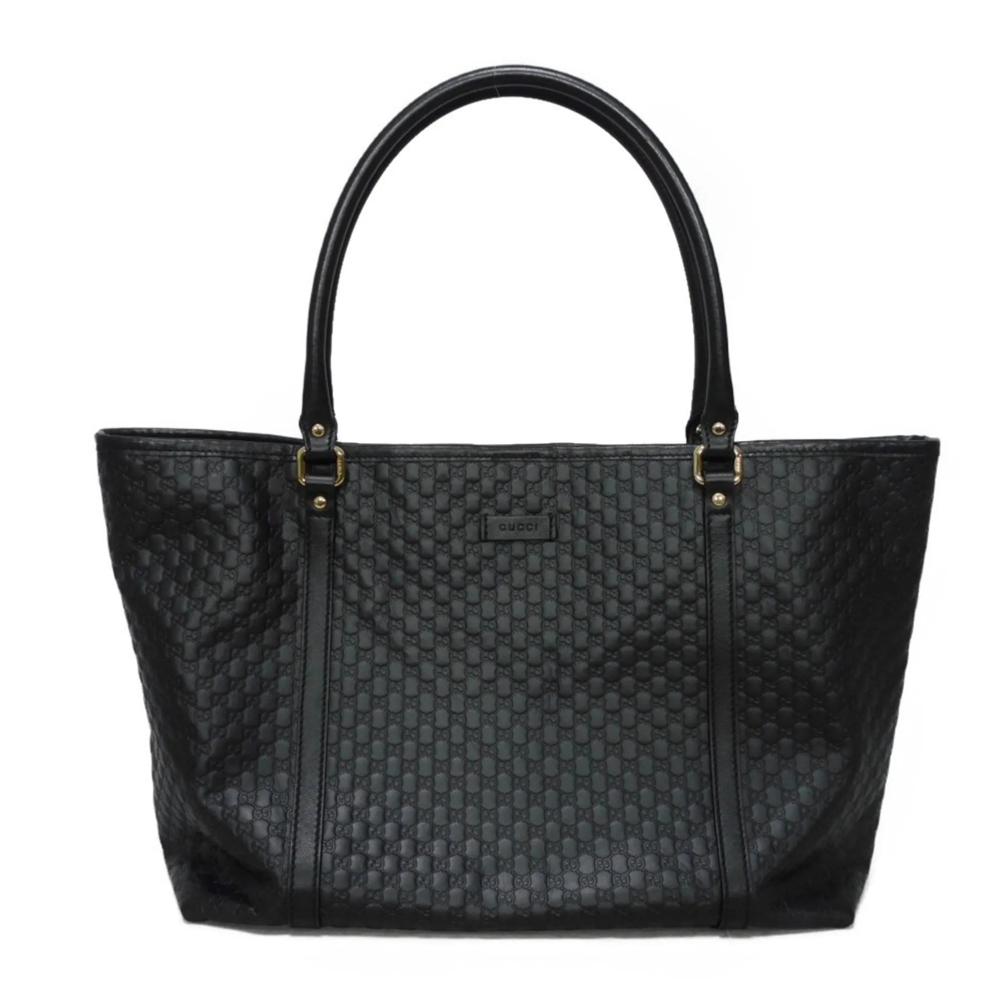 Gucci Leather Shoulder Bag Tote Bag (Pre-Owned)