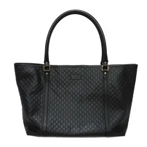 Gucci Leather Shoulder Bag Tote Bag (Pre-Owned)