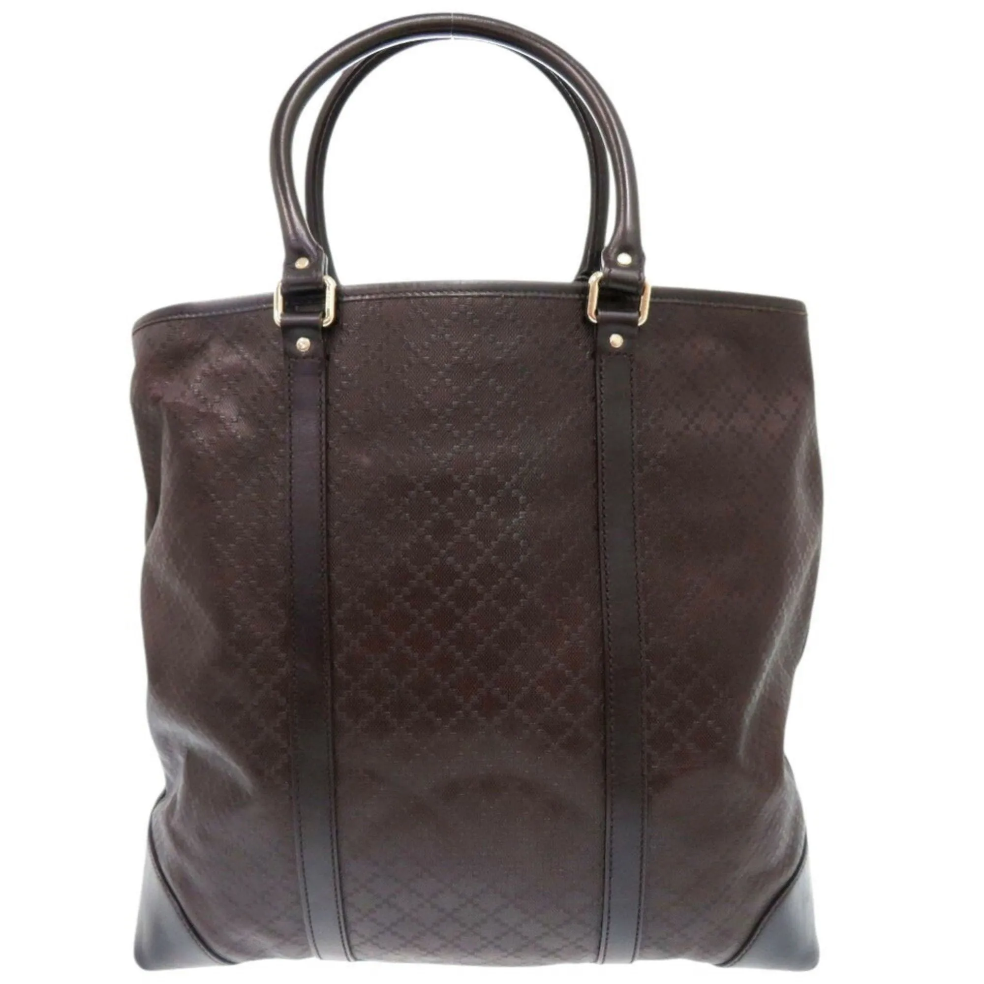 Gucci Leather Tote Bag (Pre-Owned)