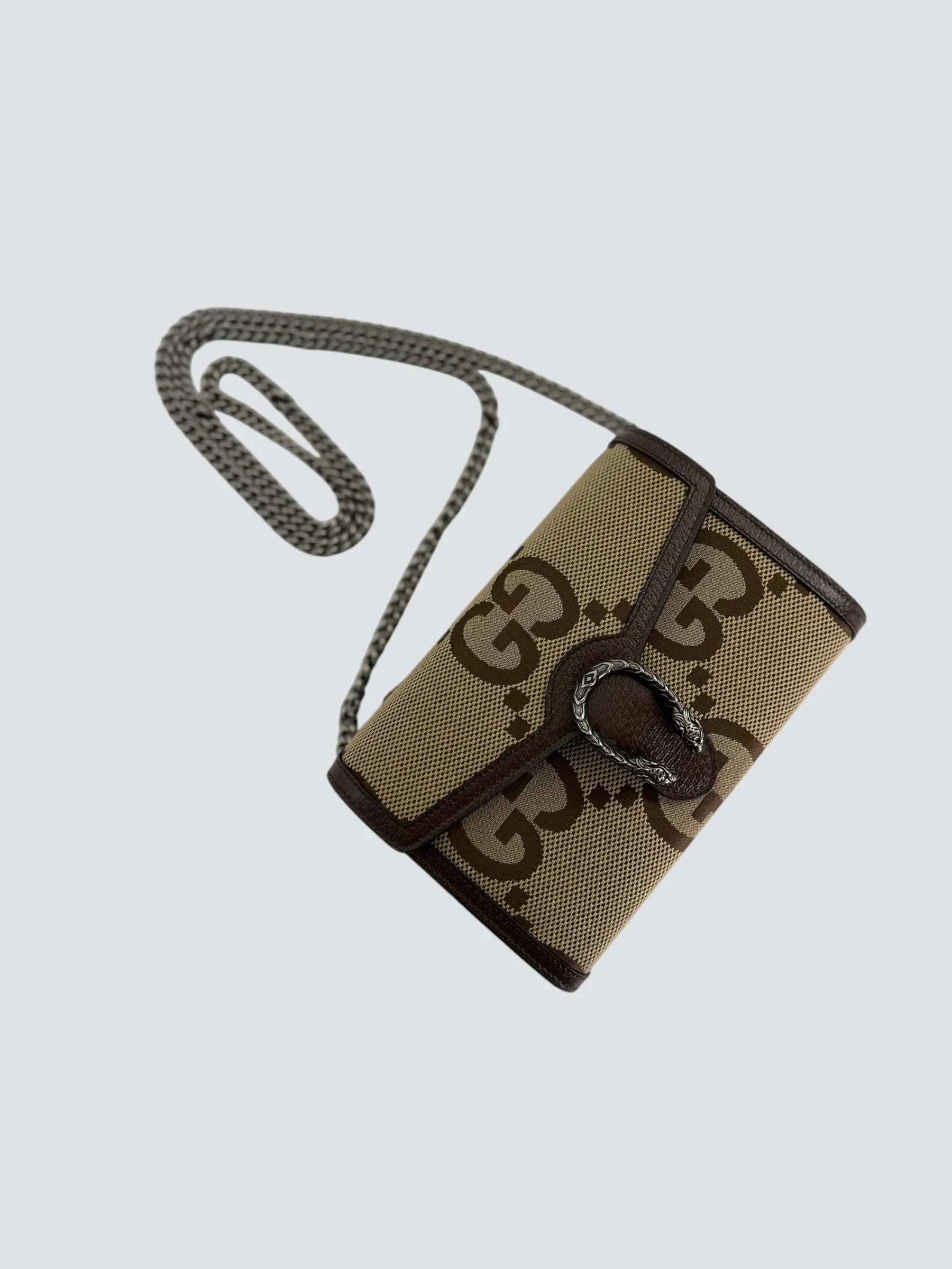 Gucci Monogram Canvas Dionysus Crossbody