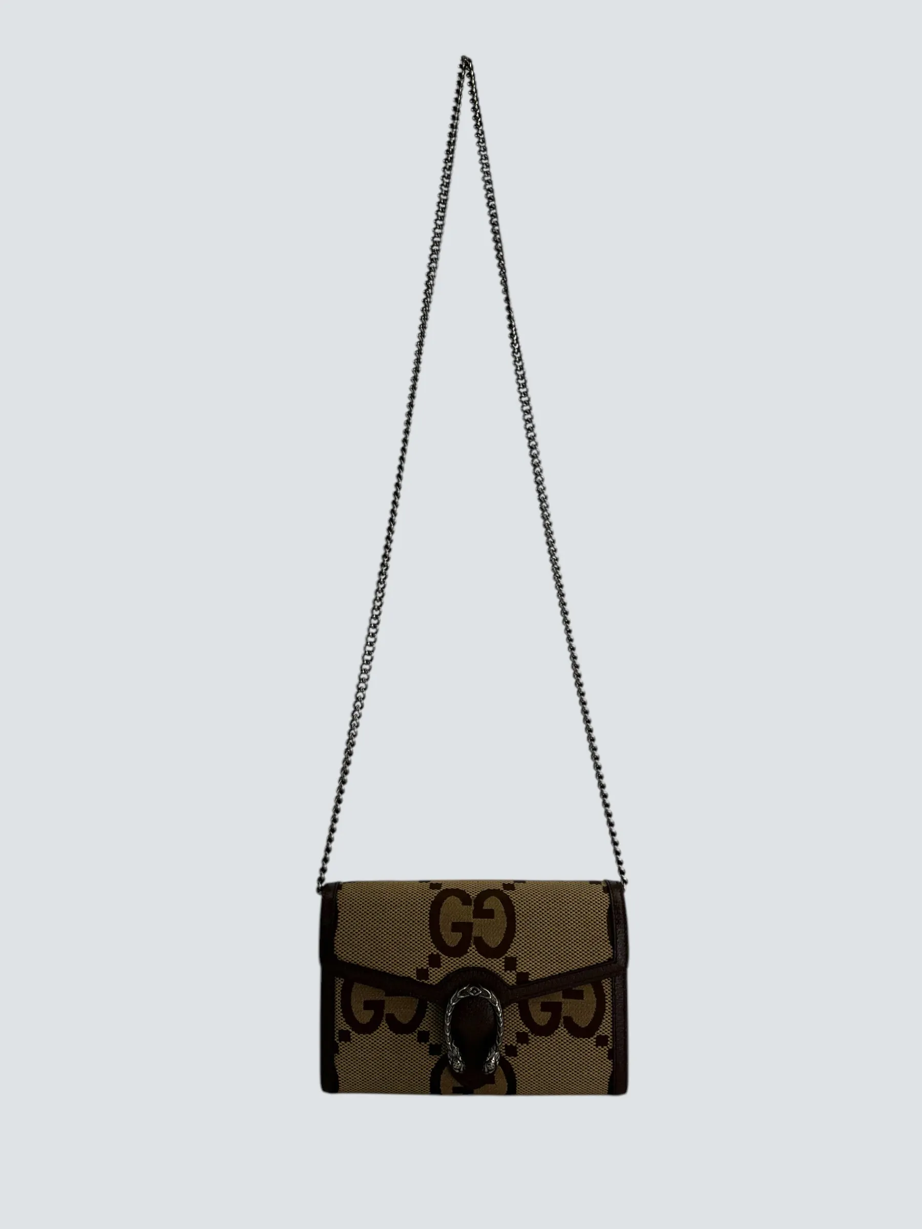 Gucci Monogram Canvas Dionysus Crossbody