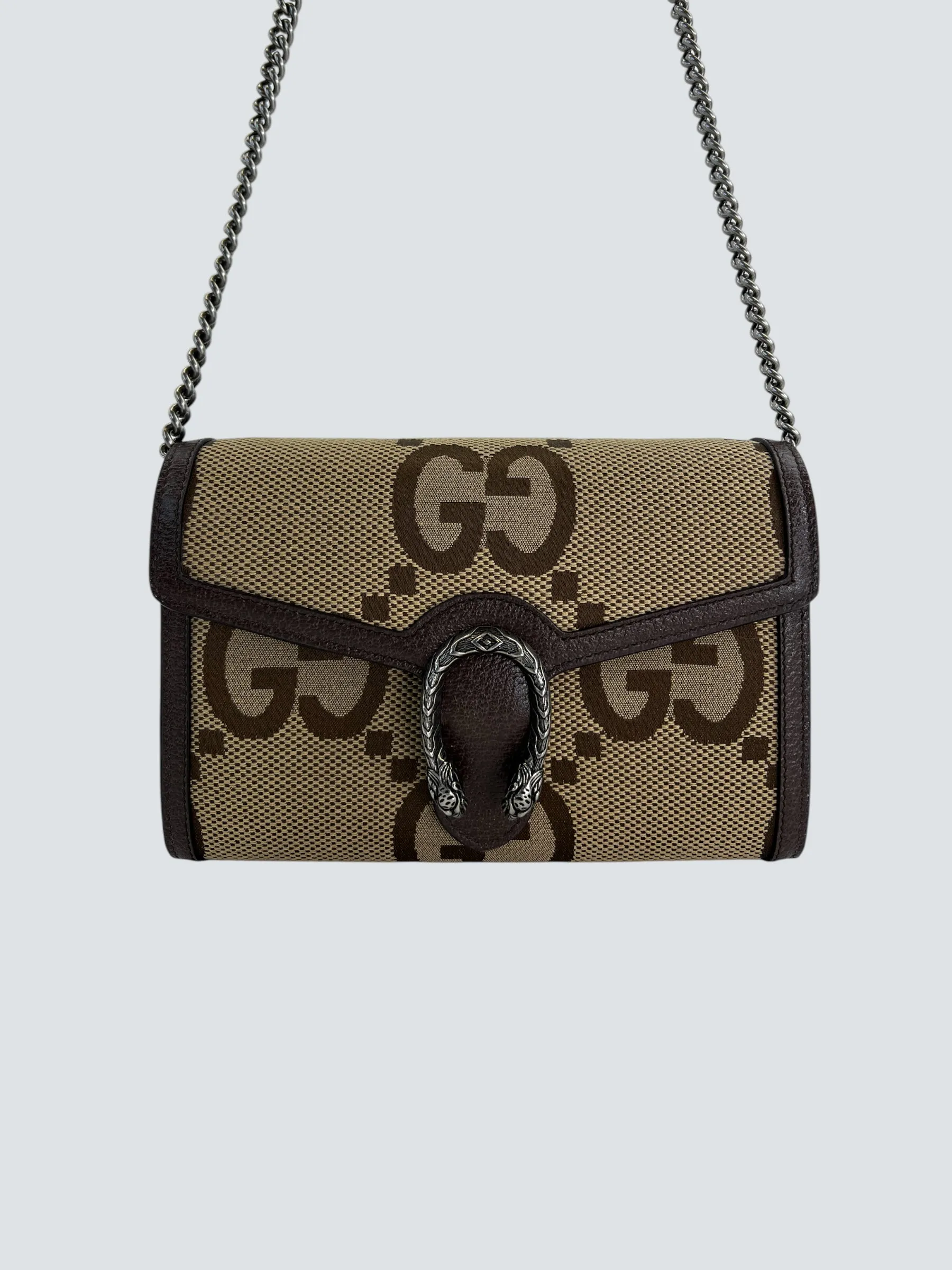 Gucci Monogram Canvas Dionysus Crossbody