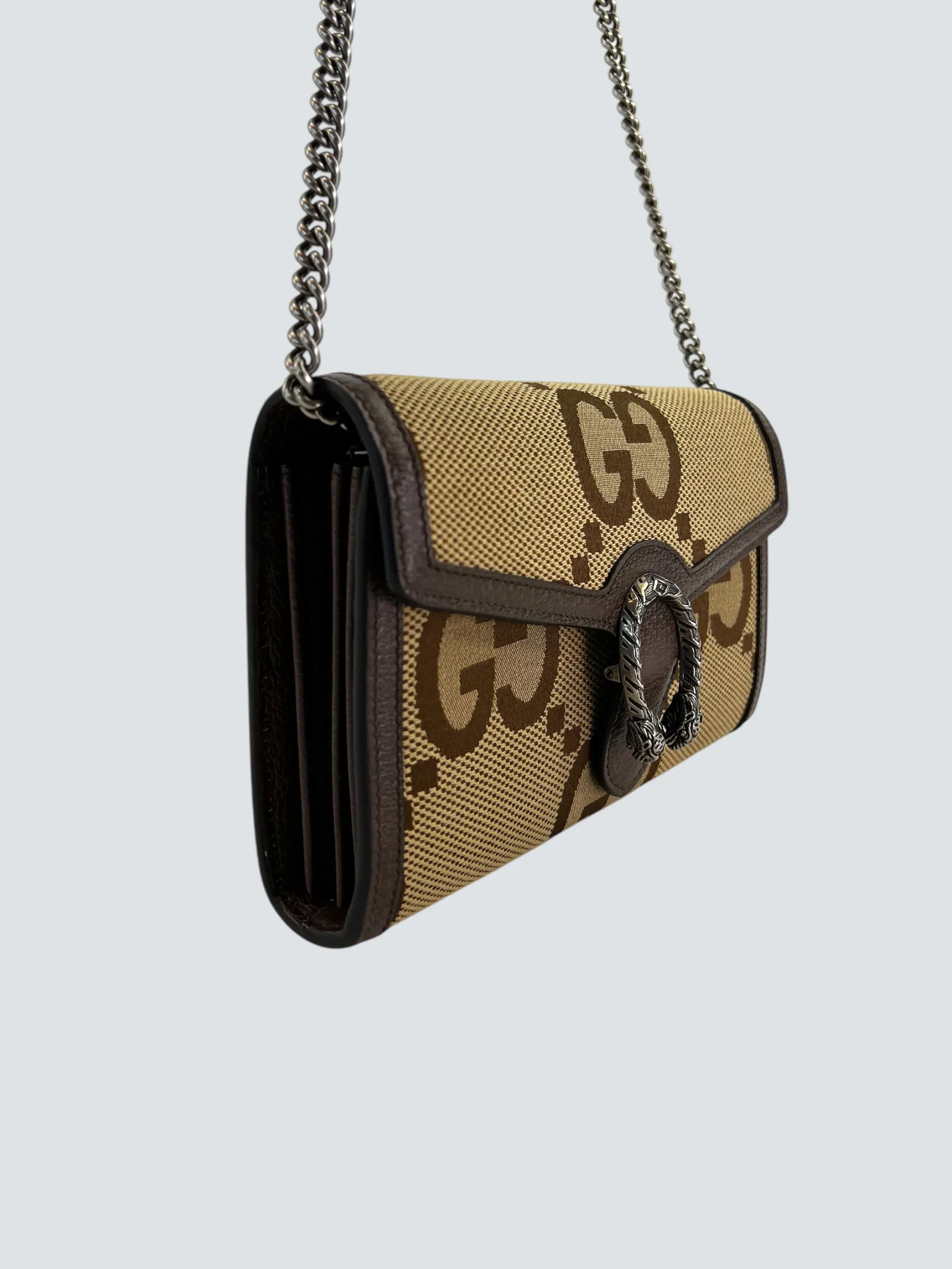 Gucci Monogram Canvas Dionysus Crossbody
