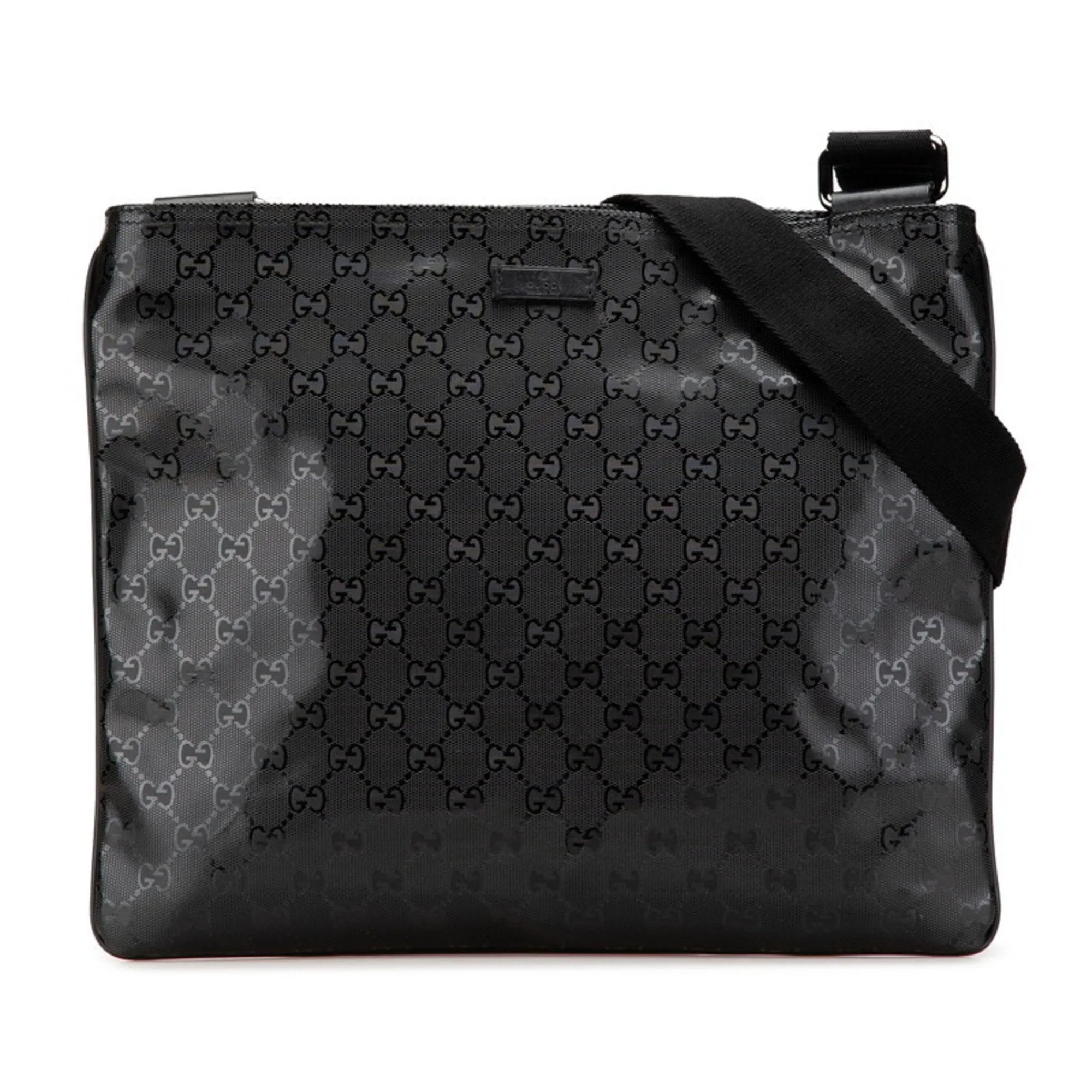 Gucci Pvc Leather Shoulder Bag (Pre-Owned)