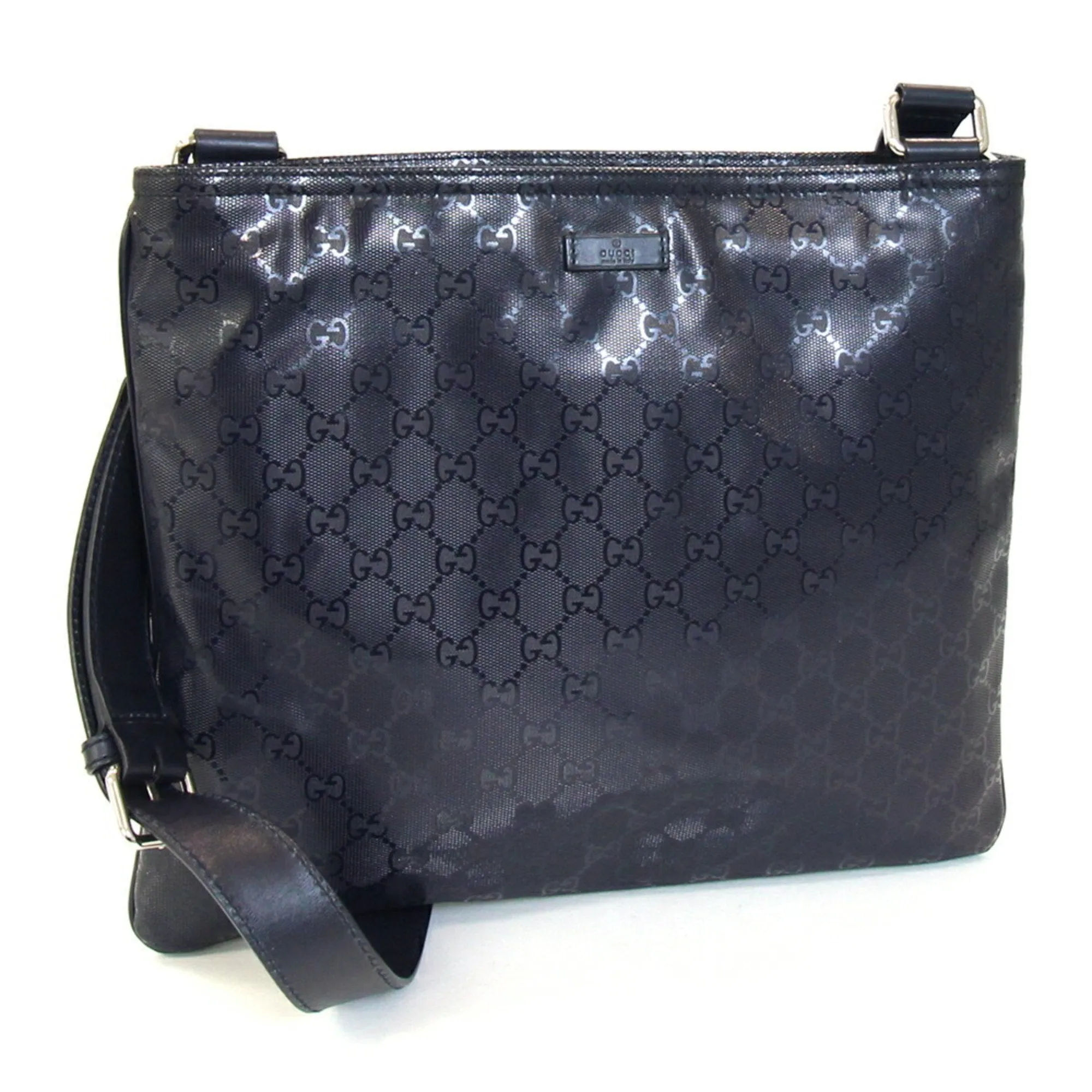 Gucci Pvc Leather Shoulder Bag (Pre-Owned)
