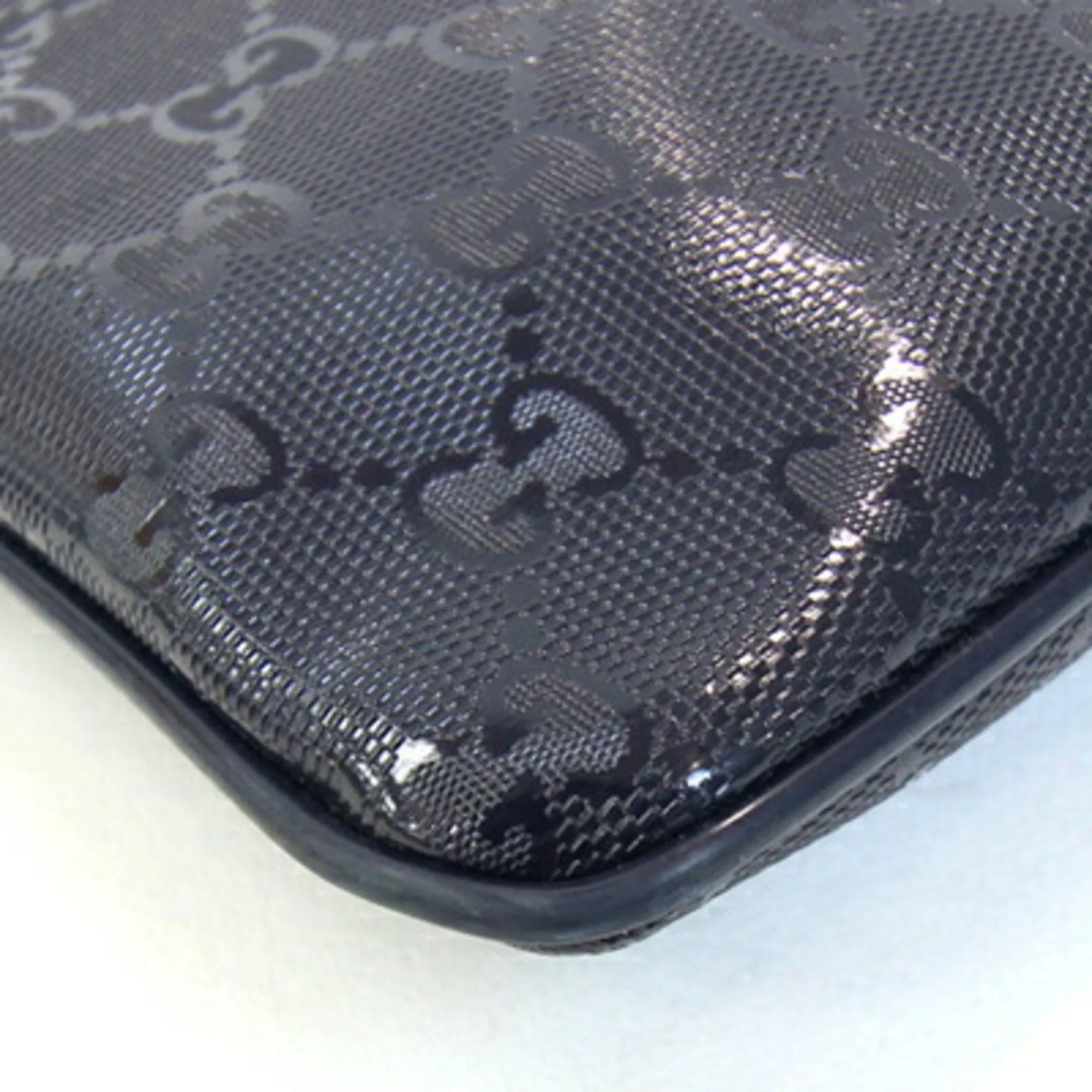Gucci Pvc Leather Shoulder Bag (Pre-Owned)