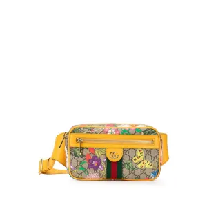 Gucci yellow Pvc Leather Fanny Pack (Pre-Owned)