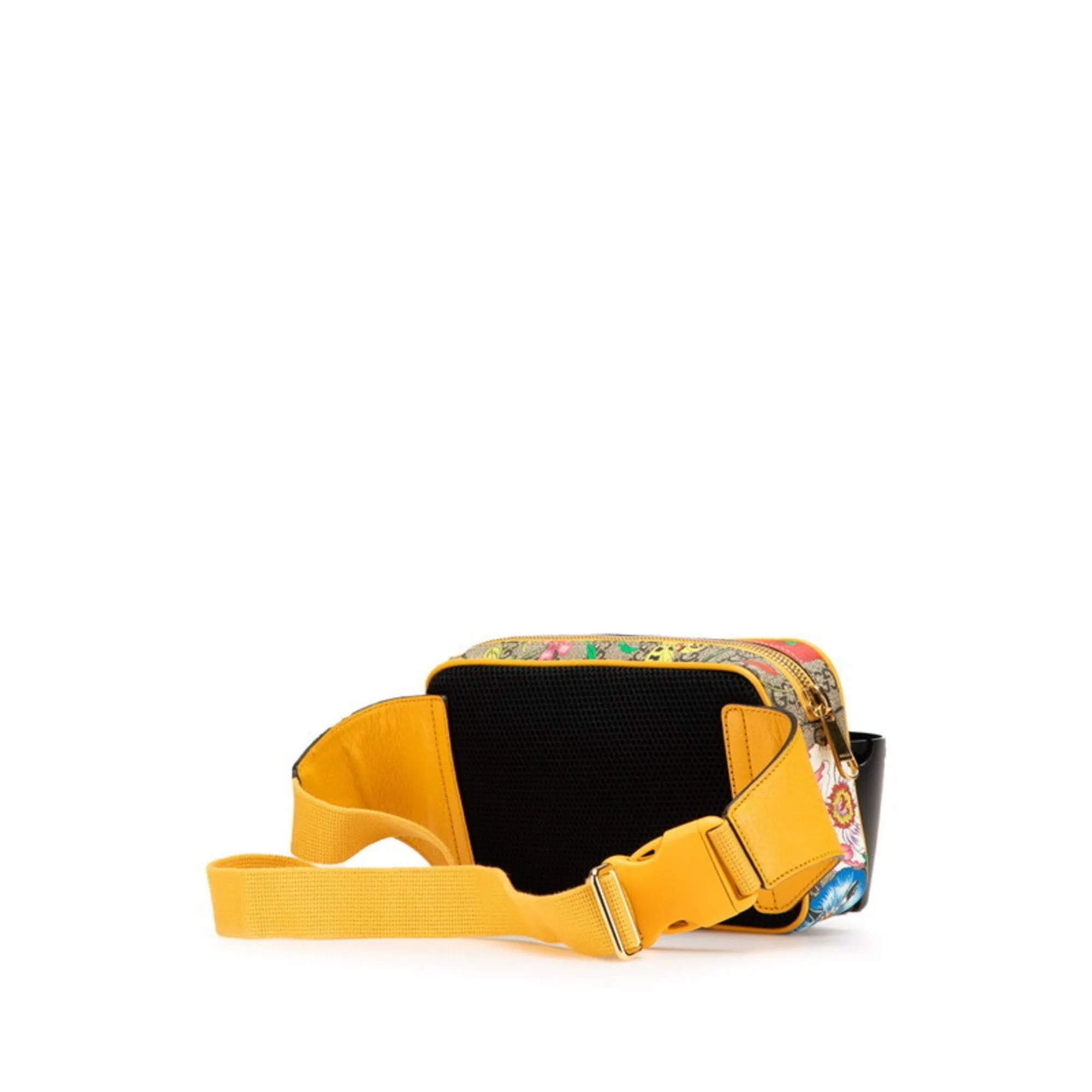 Gucci yellow Pvc Leather Fanny Pack (Pre-Owned)