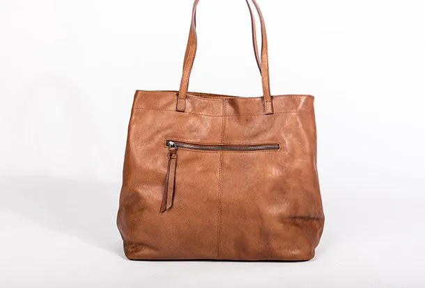 Handmade Genuine Leather Handbag Tote Large Shopper Bag Purse Handbag Shoulder Bag Purse For Women