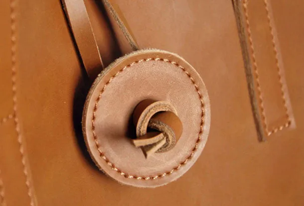 Handmade Leather handbag shoulder bag tote for women leather shopper bag