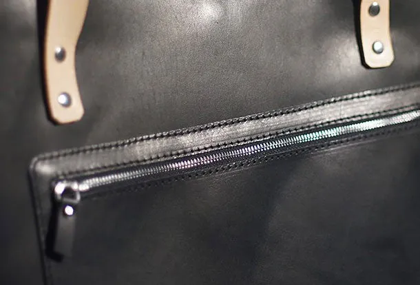 Handmade Leather handbag tote purse shoulder bag for shopper bag