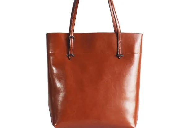 Handmade Leather Tote Purse Handbag Shoulder Bag Large for Women Leather Shopper Bag