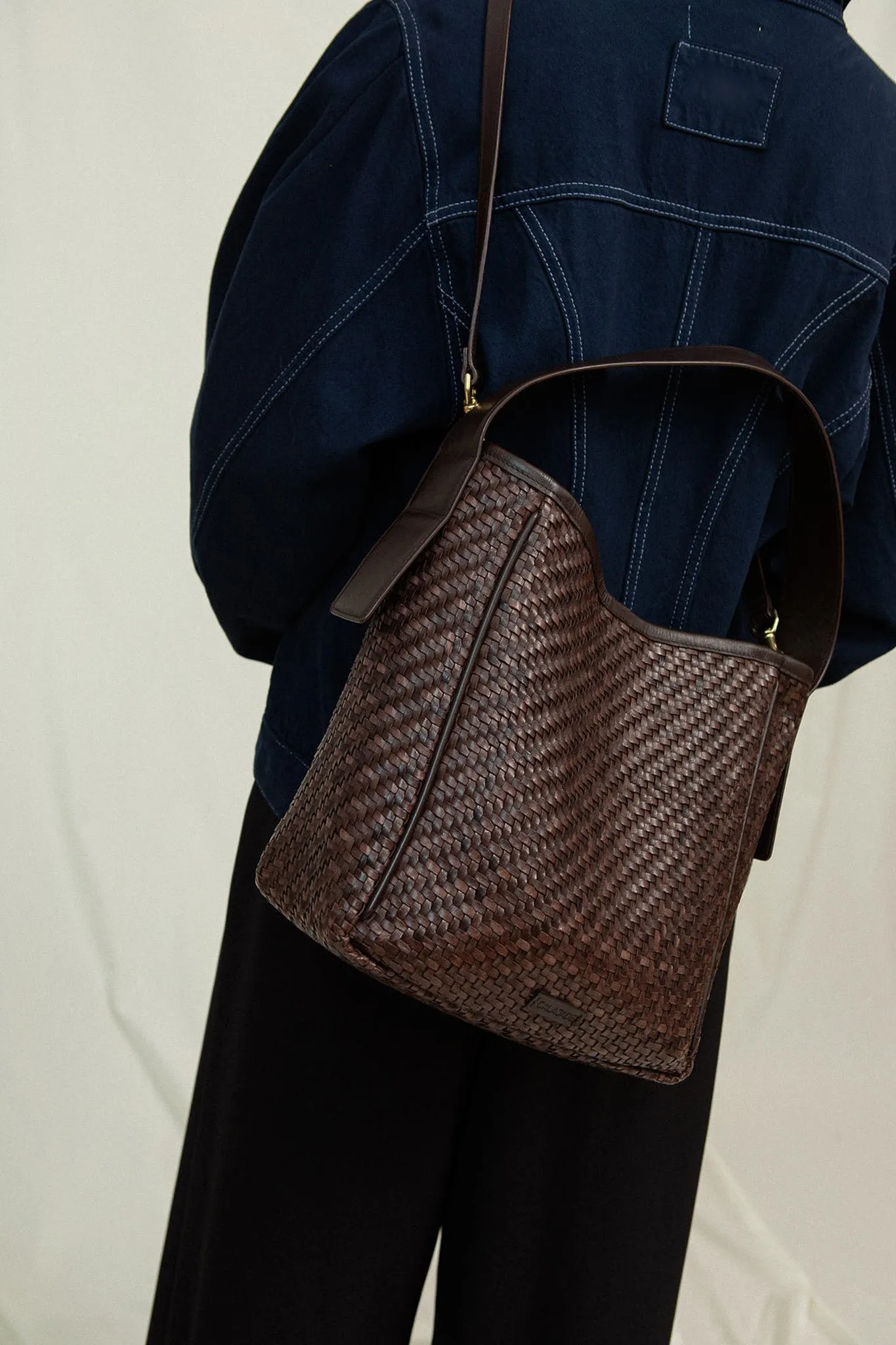IWA Kombu Green Twill Shoulder bag