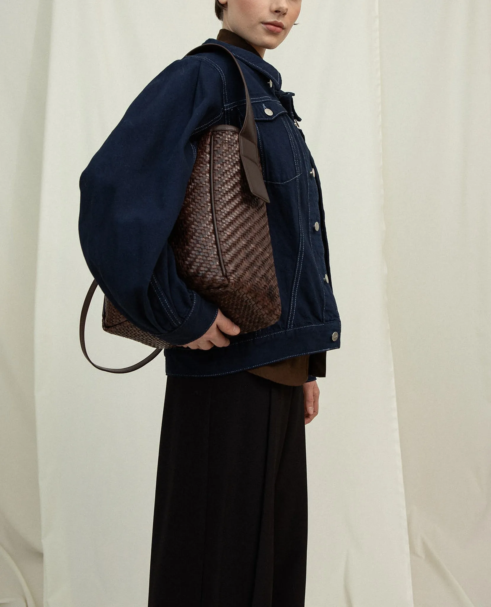 IWA Kombu Green Twill Shoulder bag