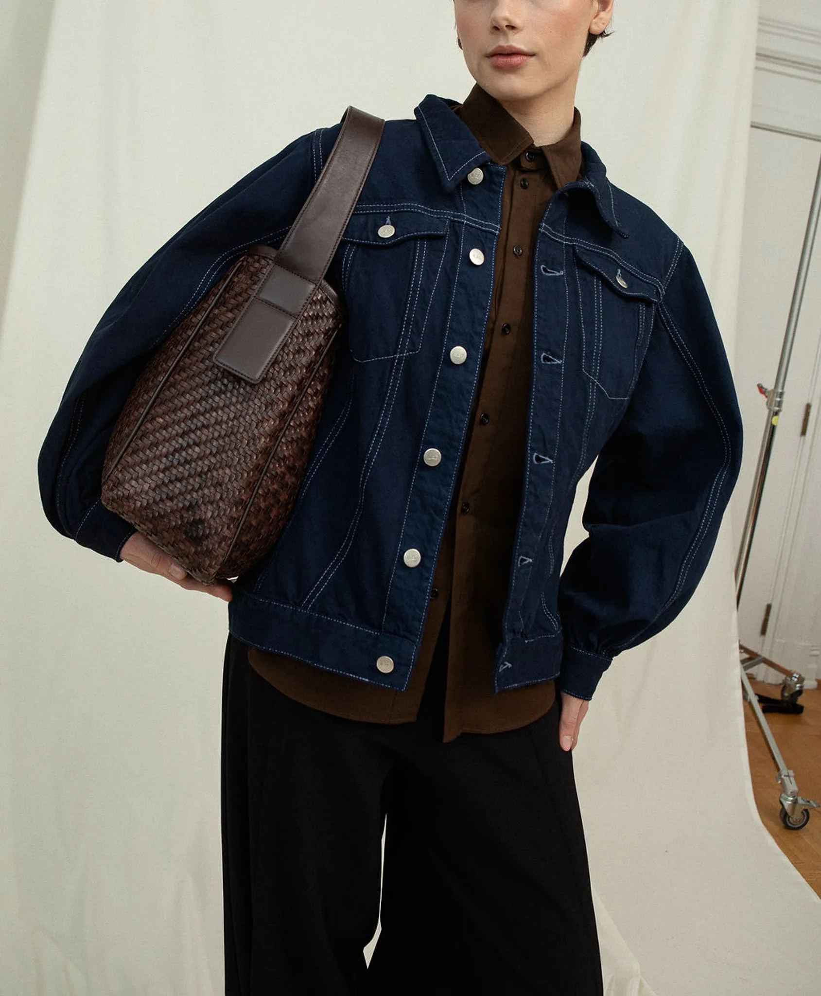 IWA Kombu Green Twill Shoulder bag