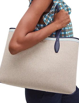 Kate Spade New York All Day Canvas Large Tote